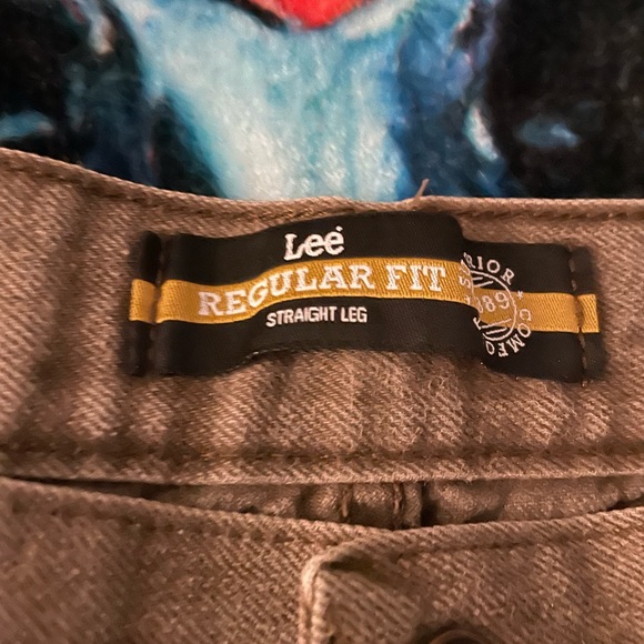 Lee Jeans Brown Tan Size 40x30 Relaxed Fit Mens - Picture 4 of 6